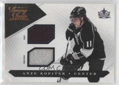 2010-11 Panini Luxury Suite - [Base] - Jersey/Prime Jersey #31 - Jersey - Anze Kopitar /150