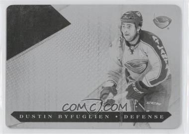 2010-11 Panini Luxury Suite - [Base] - Printing Plate Black #3 - Dustin Byfuglien /1