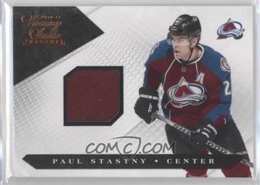 2010-11 Panini Luxury Suite - [Base] #18 - Jersey - Paul Stastny /599