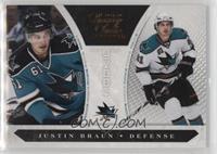 Rookies Group 4 - Justin Braun [EX to NM] #/899