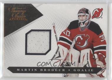 2010-11 Panini Luxury Suite - [Base] #41 - Jersey - Martin Brodeur /599