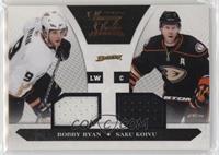 Dual Jersey - Bobby Ryan, Saku Koivu #/599