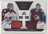 Dual Jersey - Craig Anderson, Peter Budaj #/599