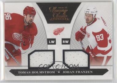 2010-11 Panini Luxury Suite - [Base] #83 - Dual Jersey - Tomas Holmstrom, Johan Franzen /599