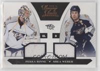 Dual Jersey - Pekka Rinne, Shea Weber #/599