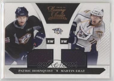 2010-11 Panini Luxury Suite - [Base] #88 - Dual Jersey - Patric Hornqvist, Martin Erat /599