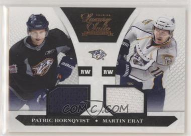 2010-11 Panini Luxury Suite - [Base] #88 - Dual Jersey - Patric Hornqvist, Martin Erat /599