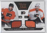 Dual Jersey - Scott Hartnell, Ville Leino #/599