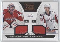 Dual Jersey - Semyon Varlamov, Mike Green #/599