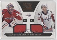 Dual Jersey - Semyon Varlamov, Mike Green #/599