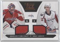 Dual Jersey - Semyon Varlamov, Mike Green #/599