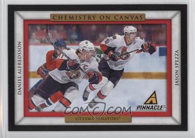 2010-11 Panini Pinnacle - Chemistry on Canvas #11 - Daniel Alfredsson, Jason Spezza