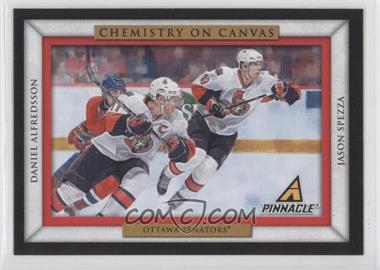 2010-11 Panini Pinnacle - Chemistry on Canvas #11 - Daniel Alfredsson, Jason Spezza