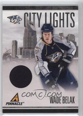 2010-11 Panini Pinnacle - City Lights - Materials #54 - Wade Belak /499