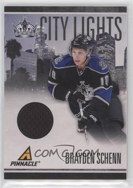 2010-11 Panini Pinnacle - City Lights - Materials #90 - Brayden Schenn /499