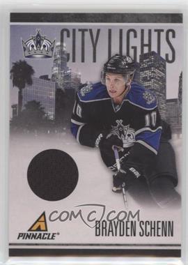 2010-11 Panini Pinnacle - City Lights - Materials #90 - Brayden Schenn /499