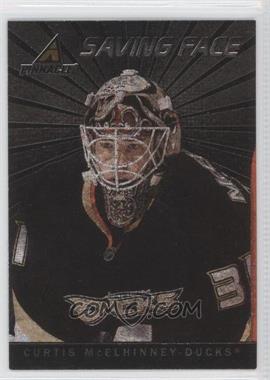 2010-11 Panini Pinnacle - Saving Face #1 - Curtis McElhinney