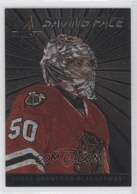 2010-11 Panini Pinnacle - Saving Face #6 - Corey Crawford