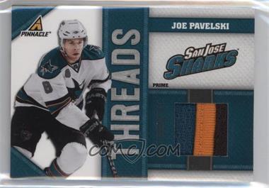 2010-11 Panini Pinnacle - Threads - Prime #JP - Joe Pavelski /25