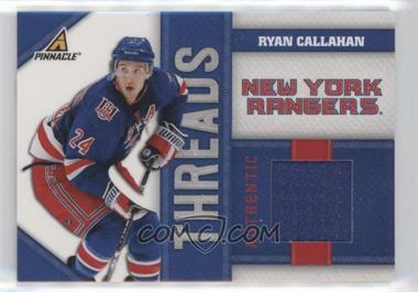 2010-11 Panini Pinnacle - Threads #RC - Ryan Callahan /499