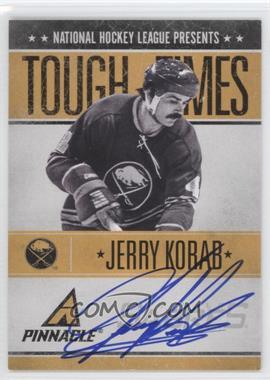 2010-11 Panini Pinnacle - Tough Times - Autographs #JK - Jerry Korab /250