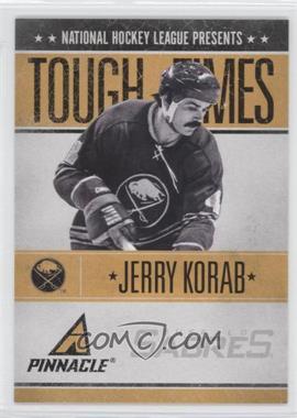 2010-11 Panini Pinnacle - Tough Times #JK - Jerry Korab