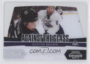 2010-11 Panini Playoff Contenders - Against the Glass #3 - Dustin Brown