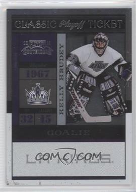 2010-11 Panini Playoff Contenders - [Base] - Playoff Ticket #111 - Classic Ticket - Kelly Hrudey /100