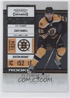 Rookie Ticket - Zach Hamill #/100