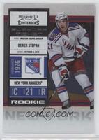 Rookie Ticket - Derek Stepan #/100