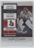 Rookie Ticket - Robin Lehner #/100