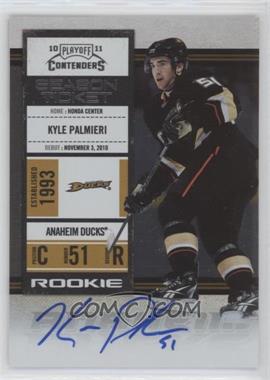 2010-11 Panini Playoff Contenders - [Base] #117 - Rookie Ticket - Kyle Palmieri