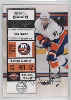 2010-11 Panini Playoff Contenders - [Base] #12 - John Tavares