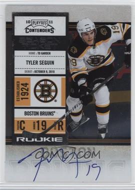 2010-11 Panini Playoff Contenders - [Base] #120 - Rookie Ticket - Tyler Seguin