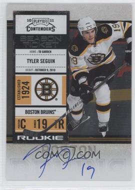 2010-11 Panini Playoff Contenders - [Base] #120 - Rookie Ticket - Tyler Seguin