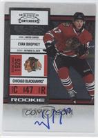 Rookie Ticket - Evan Brophey