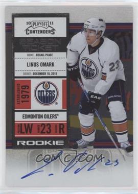 2010-11 Panini Playoff Contenders - [Base] #146 - Rookie Ticket - Linus Omark [Good to VG‑EX]