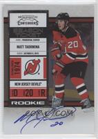 Rookie Ticket - Matt Taormina