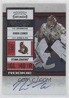 Rookie Ticket - Robin Lehner