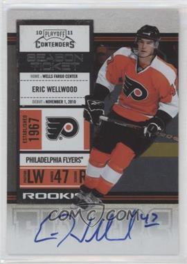 2010-11 Panini Playoff Contenders - [Base] #155 - Rookie Ticket - Eric Wellwood