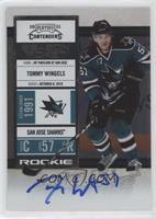 Rookie Ticket - Tommy Wingels