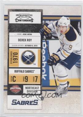 2010-11 Panini Playoff Contenders - [Base] #3 - Derek Roy