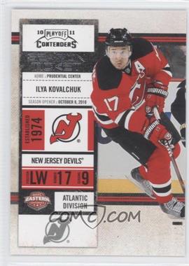 2010-11 Panini Playoff Contenders - [Base] #31 - Ilya Kovalchuk