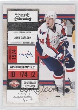 2010-11 Panini Playoff Contenders - [Base] #60 - John Carlson