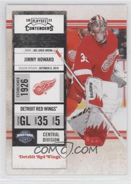 2010-11 Panini Playoff Contenders - [Base] #67 - Jimmy Howard