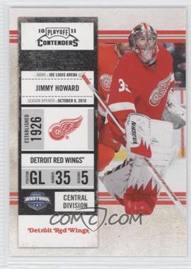 2010-11 Panini Playoff Contenders - [Base] #67 - Jimmy Howard