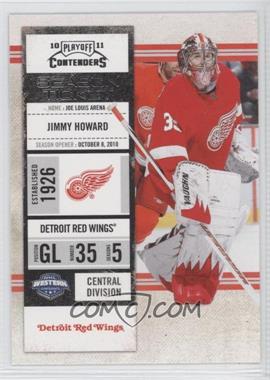 2010-11 Panini Playoff Contenders - [Base] #67 - Jimmy Howard