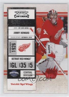 2010-11 Panini Playoff Contenders - [Base] #67 - Jimmy Howard