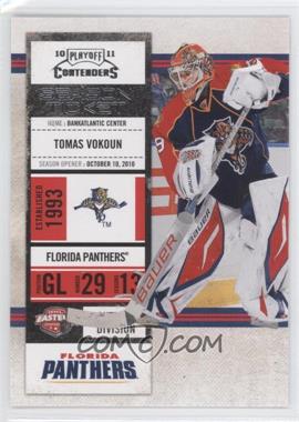 2010-11 Panini Playoff Contenders - [Base] #68 - Tomas Vokoun