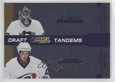 2010-11 Panini Playoff Contenders - Draft Tandems - Purple #17 - Marc-Andre Fleury, Eric Staal /100